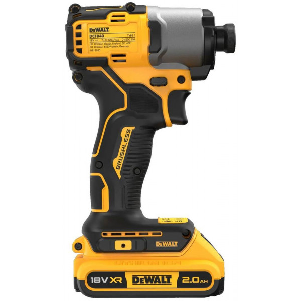 Шуруповерт Аккумуляторный ударная дрель-шуруповерт DeWALT XR Li-Ion PowerStack
