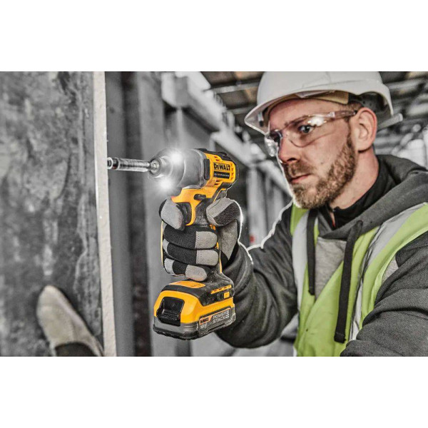 Шуруповерт Аккумуляторный ударная дрель-шуруповерт DeWALT XR Li-Ion PowerStack