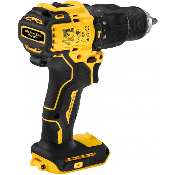 Шуруповерт Аккумуляторный ударная дрель-шуруповерт DeWALT DCD709P2T