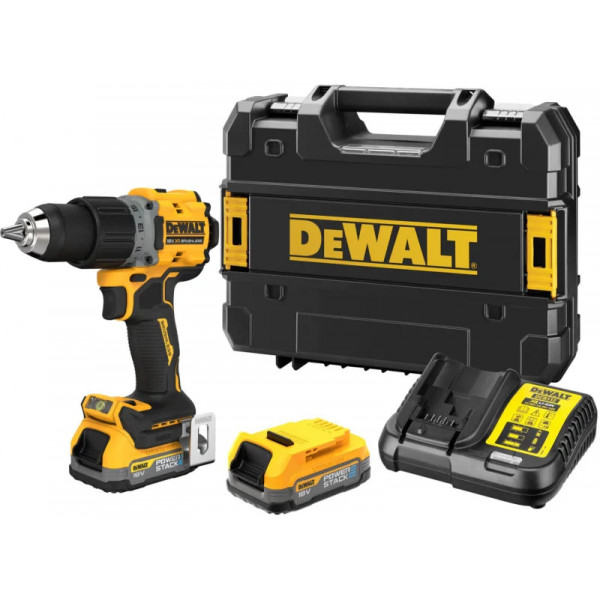 Шуруповерт Акумуляторний дриль-шуруповерт DeWALT XR Li-Ion PowerStack