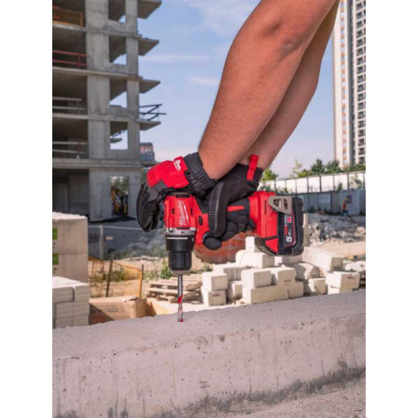 Шуруповерт Аккумуляторный ударная дрель-шуруповерт Milwaukee M18 BLPDRC-0