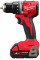 Шуруповерт Аккумуляторный дрель-шуруповерт Milwaukee M18 BLDDRC-202C