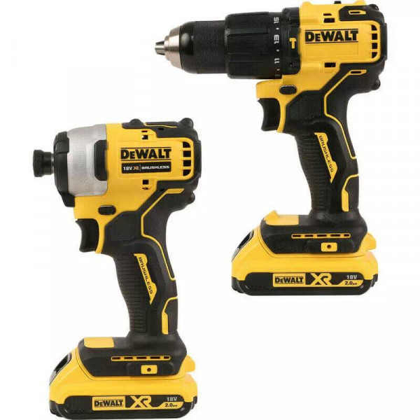 Шуруповерт Набор аккумуляторного инструмента DeWALT DCK2062D2T