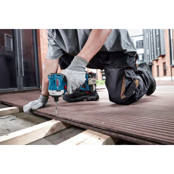 Шуруповерт Аккумуляторный ударный винтоверт Bosch Professional GDR 18V-215