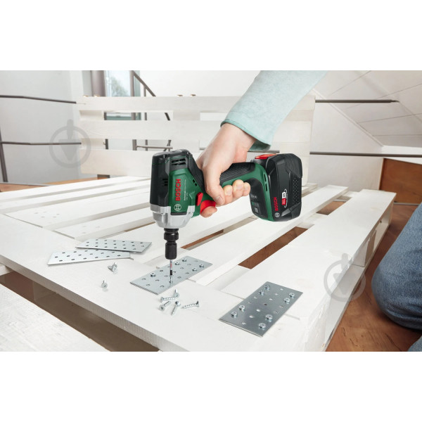 Шуруповерт Акумуляторний ударний гайковерт Bosch UniversalImpactDrive 18V-350