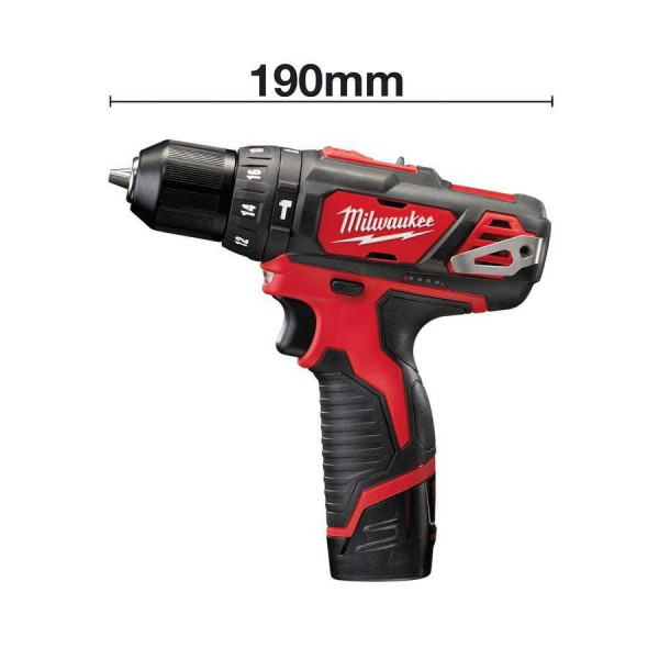 Шуруповерт Аккумуляторный дрель-шуруповерт Milwaukee M12 BPD-202C