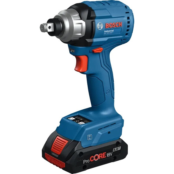 Шуруповерт Акумуляторний ударний гайковерт Bosch IDS 18V-200T