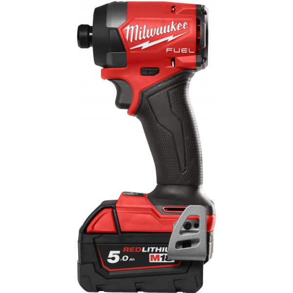 Шуруповерт Набор аккумуляторного инструмента Milwaukee M18 M18FPP2A3-502X шурупокрут-дриль M18 FPD3-0X гвинтоверт ударний M18 FID3-0X акб М18 1х5А·год ЗП M12-18FC TURBO кейс