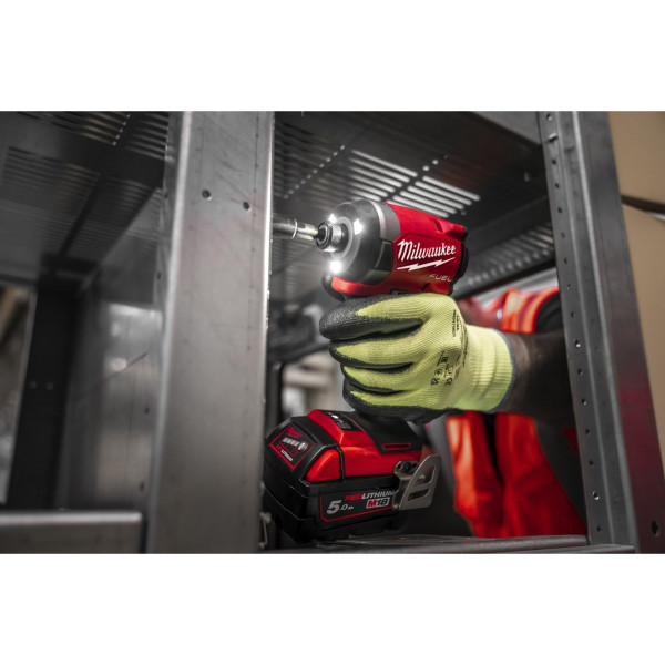 Шуруповерт Набор аккумуляторного инструмента Milwaukee M18 M18FPP2A3-502X шурупокрут-дриль M18 FPD3-0X гвинтоверт ударний M18 FID3-0X акб М18 1х5А·год ЗП M12-18FC TURBO кейс