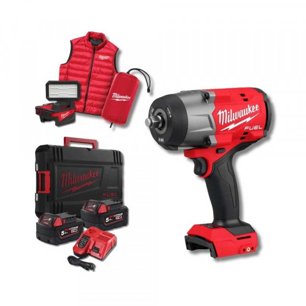 Шуруповерт Акумуляторний ударний гайковерт Milwaukee M18 FHIWF2F12MC-502X