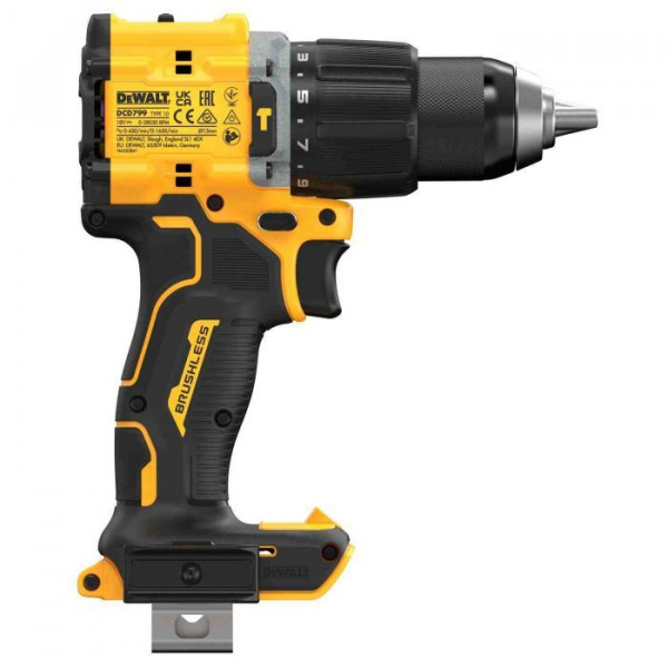 Шуруповерт Аккумуляторный ударная дрель-шуруповерт DeWALT DCD799N