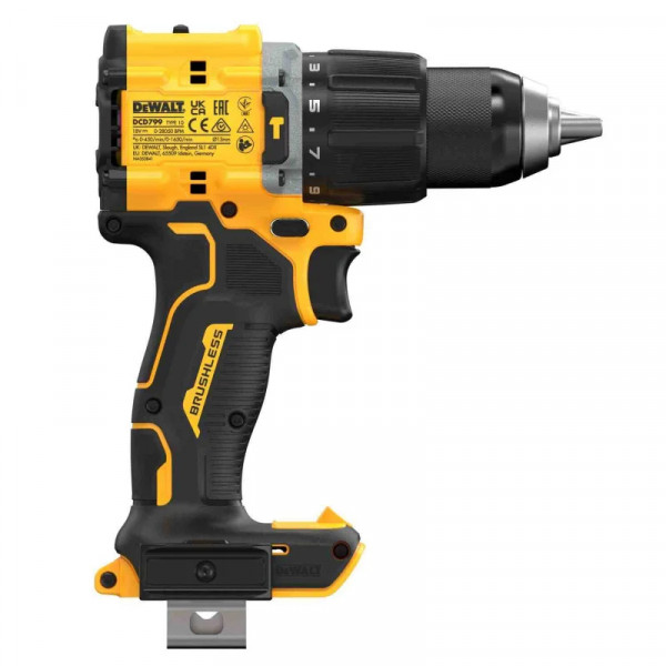 Шуруповерт Аккумуляторный ударная дрель-шуруповерт DeWALT DCD799NT