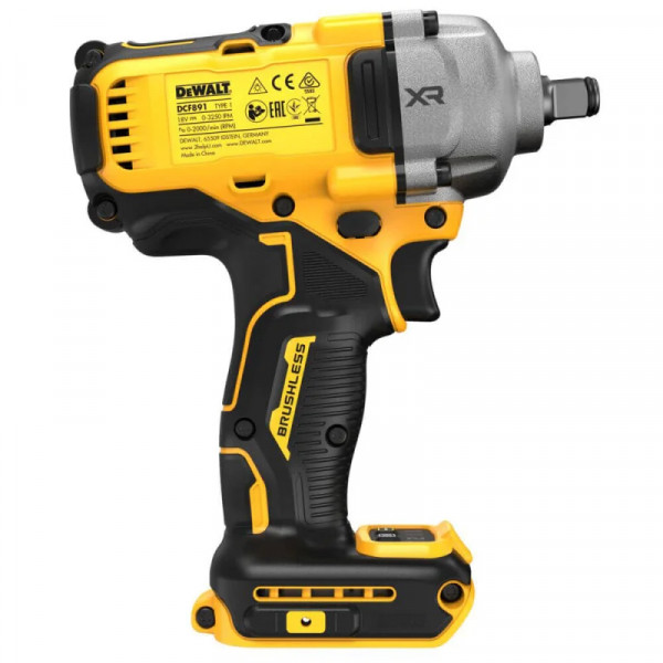 Шуруповерт Аккумуляторный ударный гайковерт DeWALT DCF891N