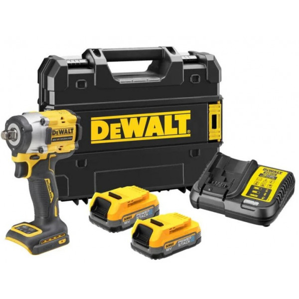 Шуруповерт Аккумуляторный ударный гайковерт DeWALT XR Li-Ion PowerStack