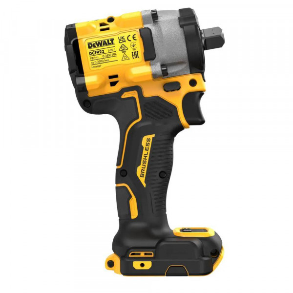 Шуруповерт Акумуляторний ударний гайковерт DeWALT DCF922NT