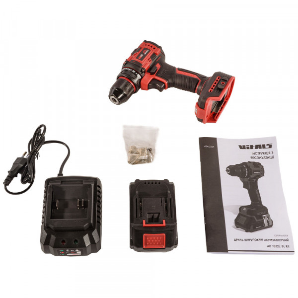 Шуруповерт Аккумуляторный дрель-шуруповерт Vitals Master AU 1832c BL Kit