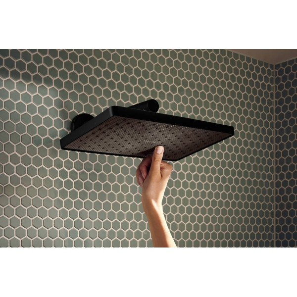 Верхний душ Hansgrohe Activera Q 290/180 1jet EcoSmart черный (28738670)
