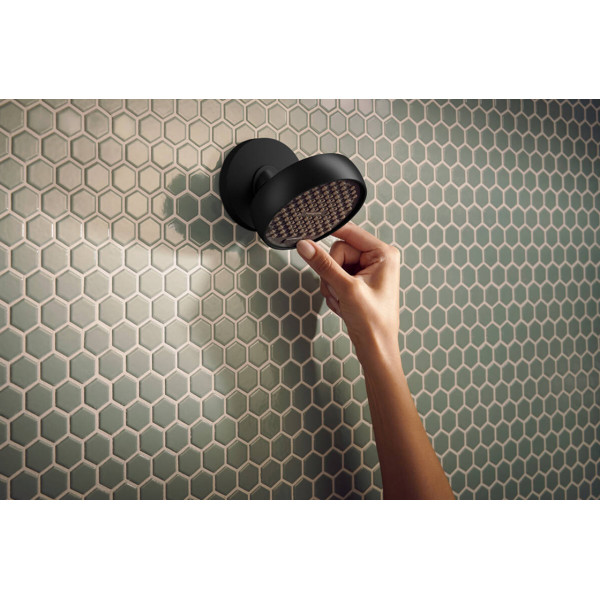 Верхний душ Hansgrohe Activera S 95 2jet EcoSmart черный (28061670)