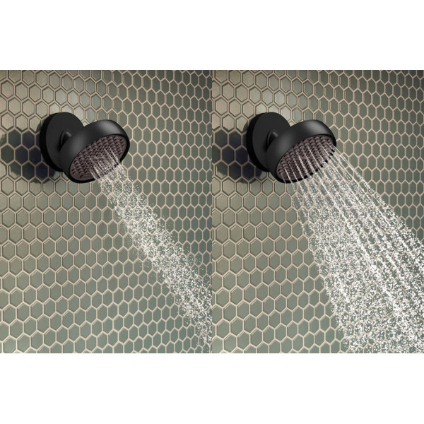 Верхний душ Hansgrohe Activera S 95 2jet EcoSmart черный (28061670)