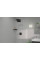 Верхний душ Hansgrohe Crometta E 240 1jet черный (26726670)