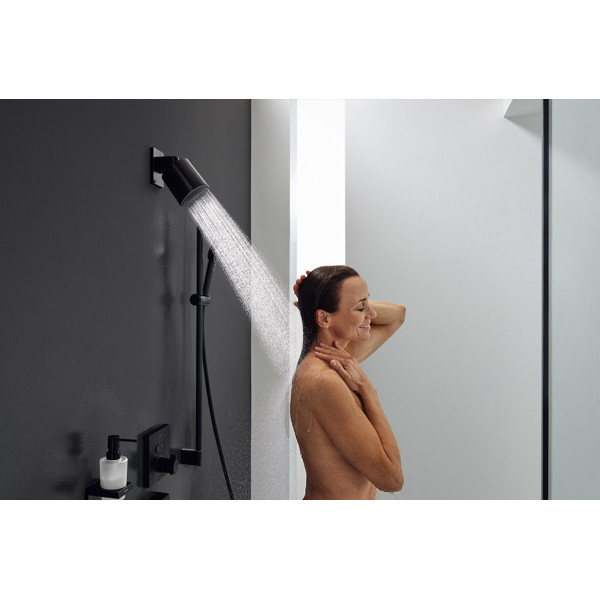 Верхний душ Hansgrohe Pulsify 105 1jet EcoSmart черный (24132670)