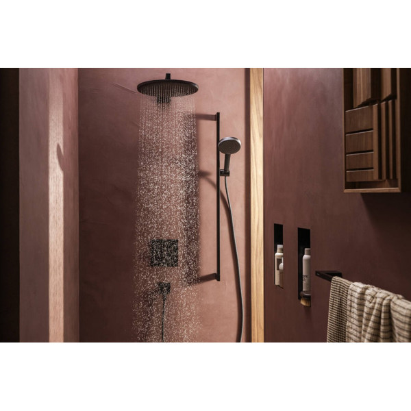 Верхній душ Hansgrohe Raindance Alive S 300 1jet чорний (24520670)