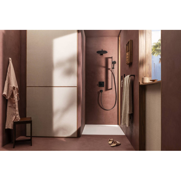 Верхній душ Hansgrohe Raindance Alive S 300 1jet чорний (24520670)