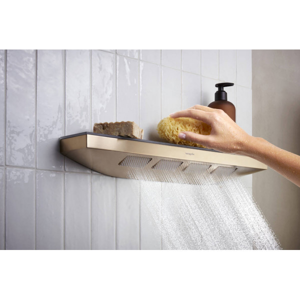 Верхний душ Hansgrohe Боковой душ - полка Rainfinity 500 1jet бронзовый (26243140)