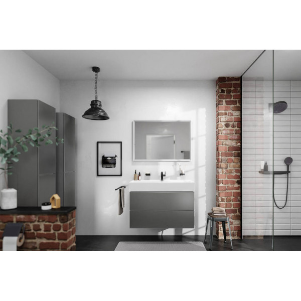 Верхний душ Hansgrohe Rainfinity 250 1jet EcoSmart матовый черный хром (26229340)