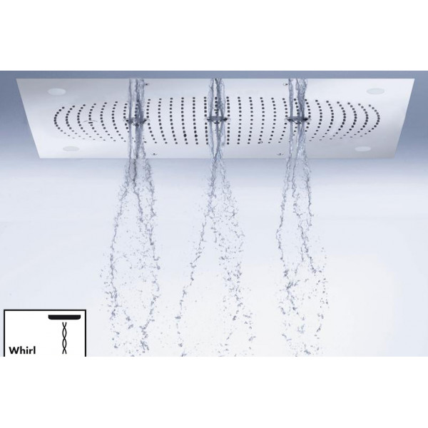 Верхний душ Hansgrohe Raindance Rainmaker 680х460 3jet с подсветкой хром (28418000)