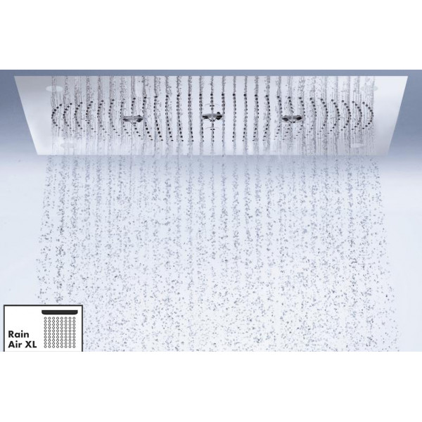 Верхний душ Hansgrohe Raindance Rainmaker 680х460 3jet с подсветкой хром (28418000)