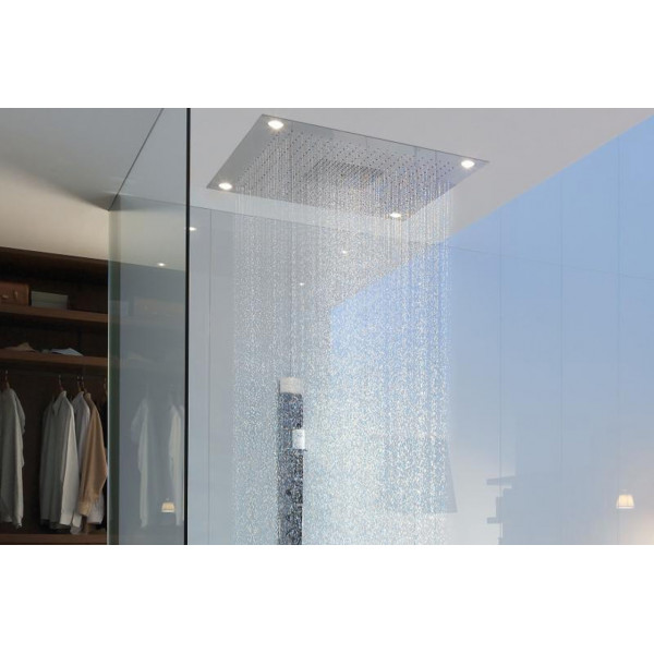 Верхний душ Hansgrohe Raindance Rainmaker 680х460 3jet с подсветкой хром (28418000)