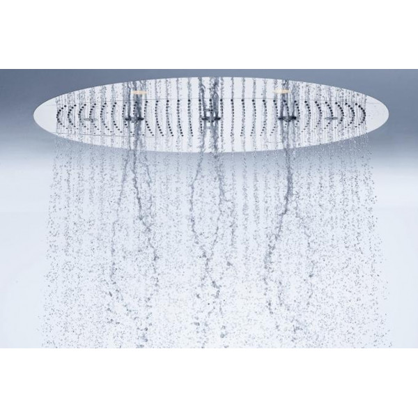 Верхній душ Hansgrohe Rainmaker 600 3jet вбудований з підсвіткою хром (26117000)