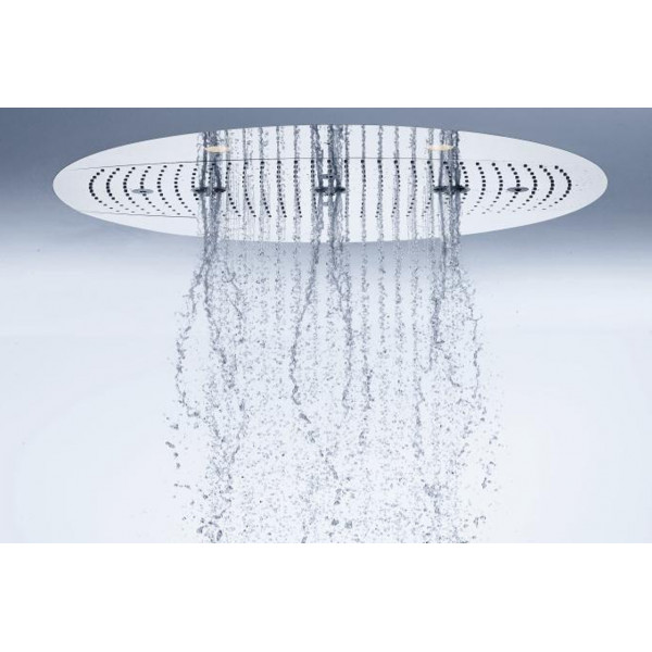 Верхній душ Hansgrohe Rainmaker 600 3jet вбудований з підсвіткою хром (26117000)