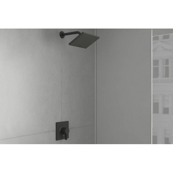 Верхний душ Hansgrohe Vernis Shape 230 230x170 мм 1jet черный (26281670)