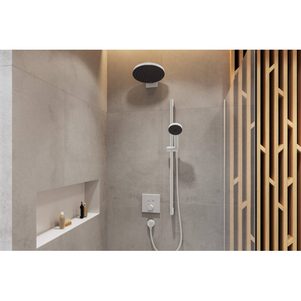 Кронштейн для верхнего душа Hansgrohe Pulsify 260 белый (24149700)