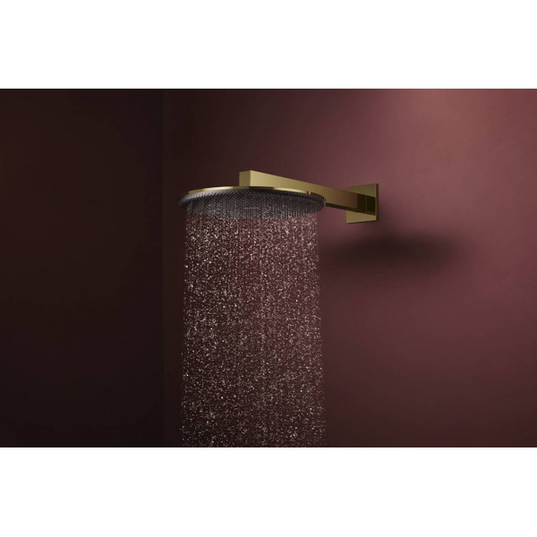 Верхній душ Hansgrohe Raindance Alive S 300 2jet EcoSmart з тримачем золотий (24541990)