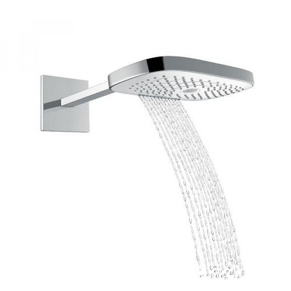 Верхній душ Hansgrohe Raindance Select E 300 3jet з тримачем хром/білий (26468400)