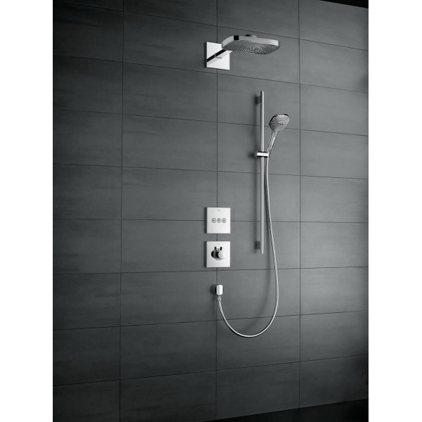 Верхній душ Hansgrohe Raindance Select E 300 3jet з тримачем хром (26468000)