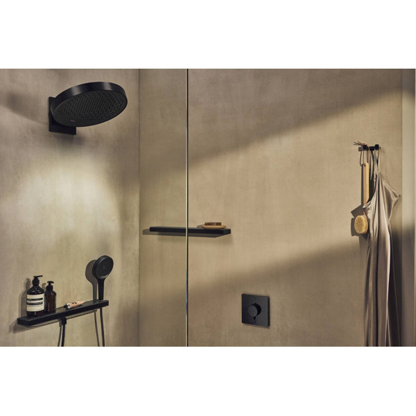 Верхній душ Hansgrohe Rainfinity 360 3jet з тримачем чорний (26234670)