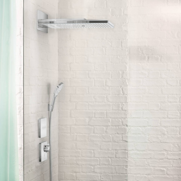 Верхній душ Hansgrohe Rainmaker Select 580 3jet Black/ хром/чорний (24001600)