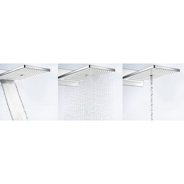 Верхний душ Hansgrohe Rainmaker Select 580 3jet хром/белый (24001400)