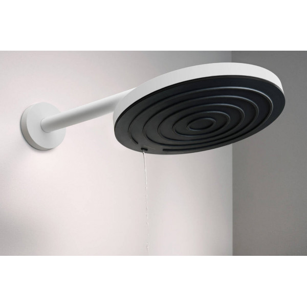 Кронштейн для верхнього душу Hansgrohe S 390 мм білий (24357700)