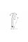 Ручной душ Activera S 1jet EcoSmart, Chrome (28031000)