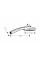 Ручной душ Croma 100 Vario Chrome (28535000)