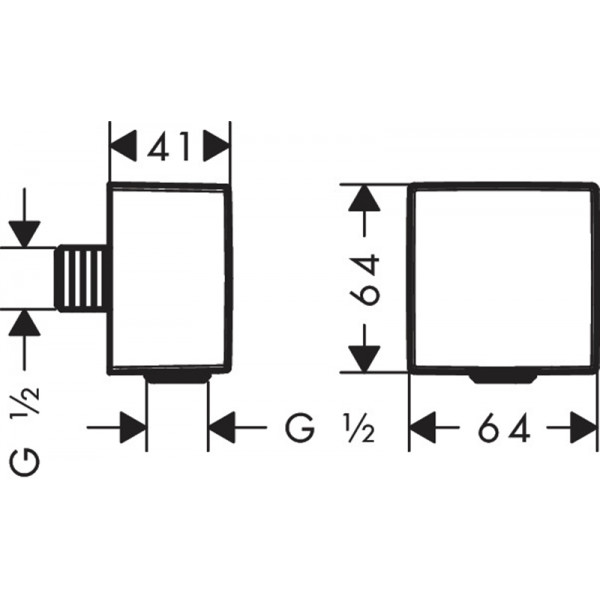 Шлангове під'єднання FixFit, Matt White (26455700)