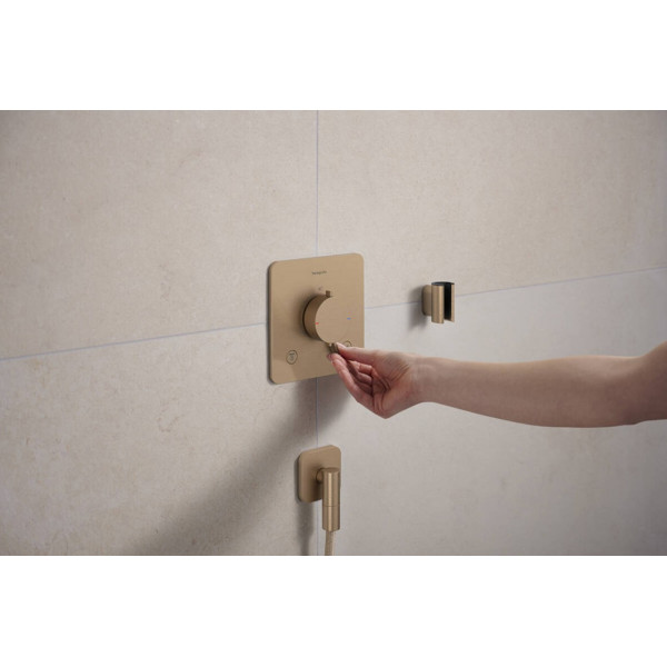 Шлангове під'єднання FixFit Fine Q, Brushed Bronze (28884140)