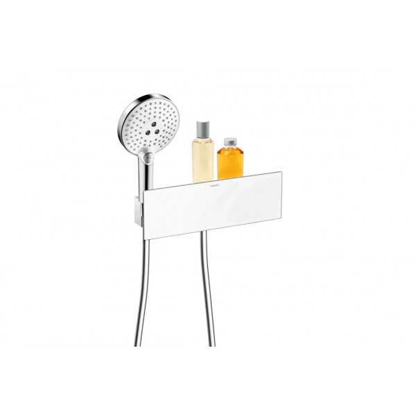 Шлангове під'єднання Fixfit Porter 300 з тримачем та поличкою, White/Chrome (26456400)