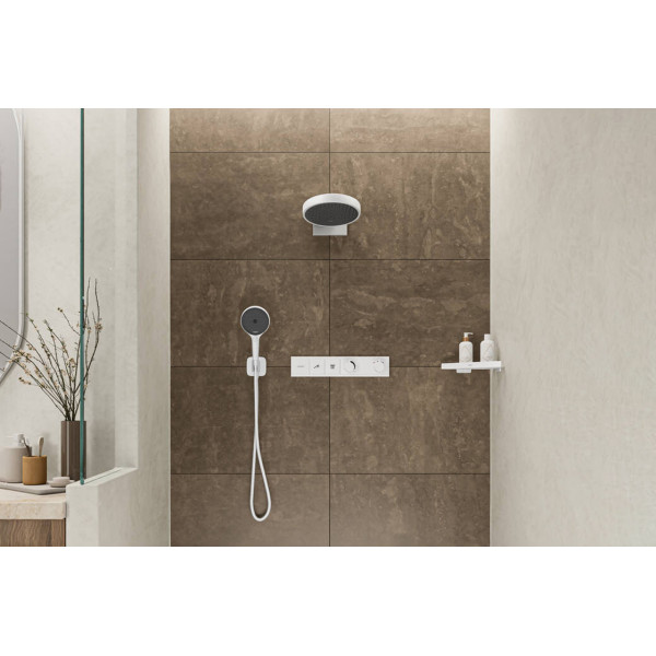 Шланговое подключение FixFit Porter Q с держателем Matt White (26887700)