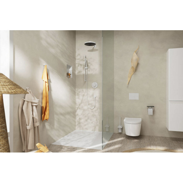 Ручний душ Pulsify S 100 1jet EcoSmart+ Matt White (24126700)